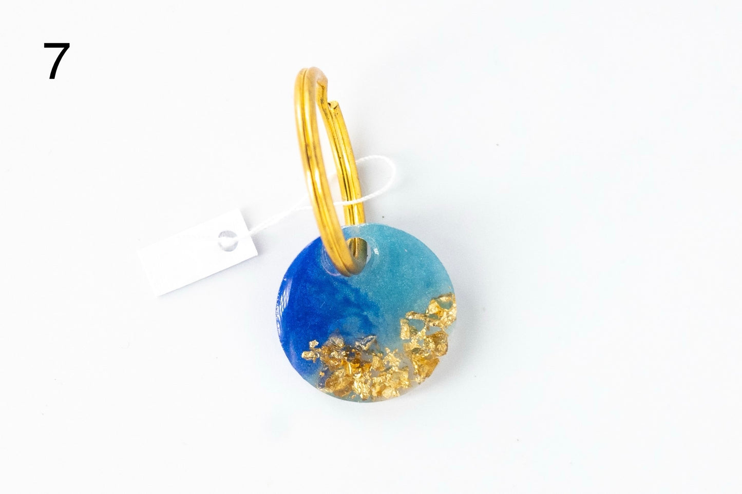 Hundemarke 25mm gold