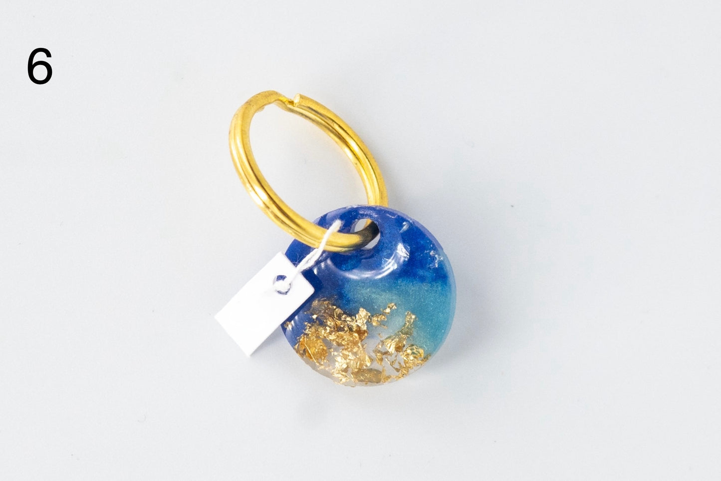 Hundemarke 25mm gold