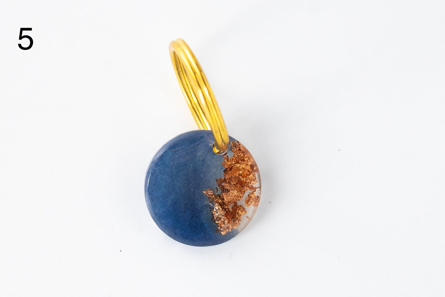 Hundemarke 25mm gold