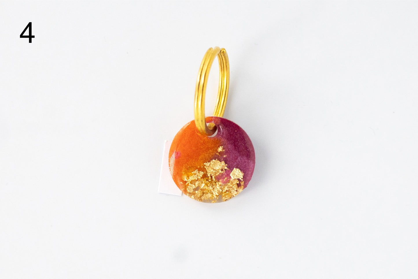 Hundemarke 25mm gold