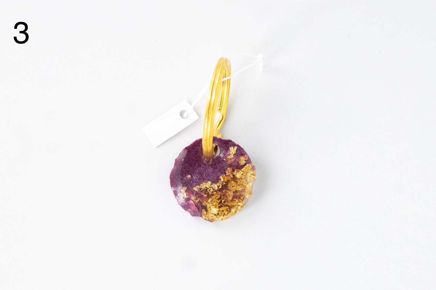 Hundemarke 25mm gold