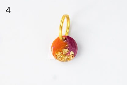 Hundemarke 25mm gold