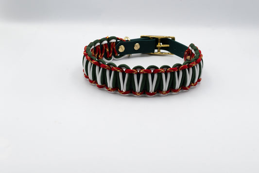 Biothane-Paracordhalsband M