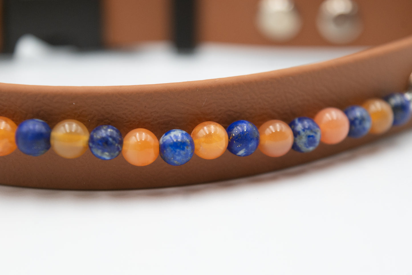 Biothane Halsband "Edelsteine"