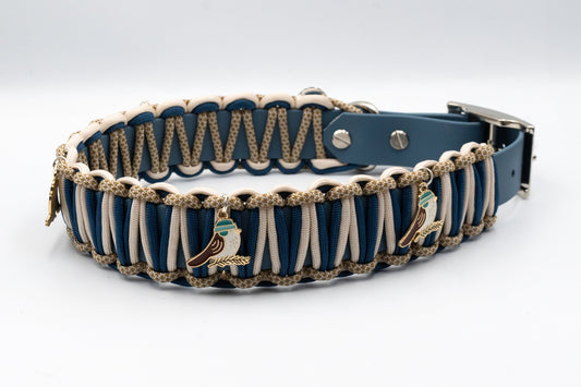 Biothane-Paracordhalsband XL